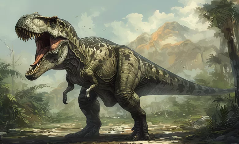 Pngtree Tyrannosaurus Prehistoric Era Dinosaur Showing His Toothy Mouth Picture Image 15475285