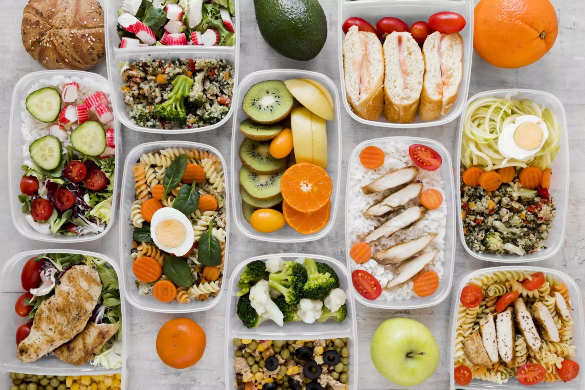 Top View Assortment Healthy Meal Min Scaled 1